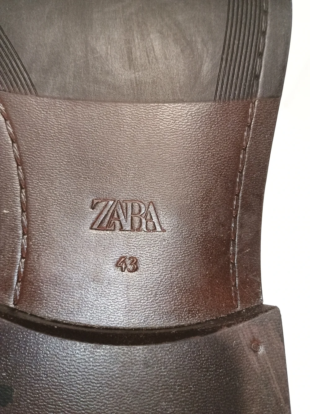 Zara Men’s Taupe Suede Chelsea Ankle Boots EU 43 US 10 Pull On Neutral